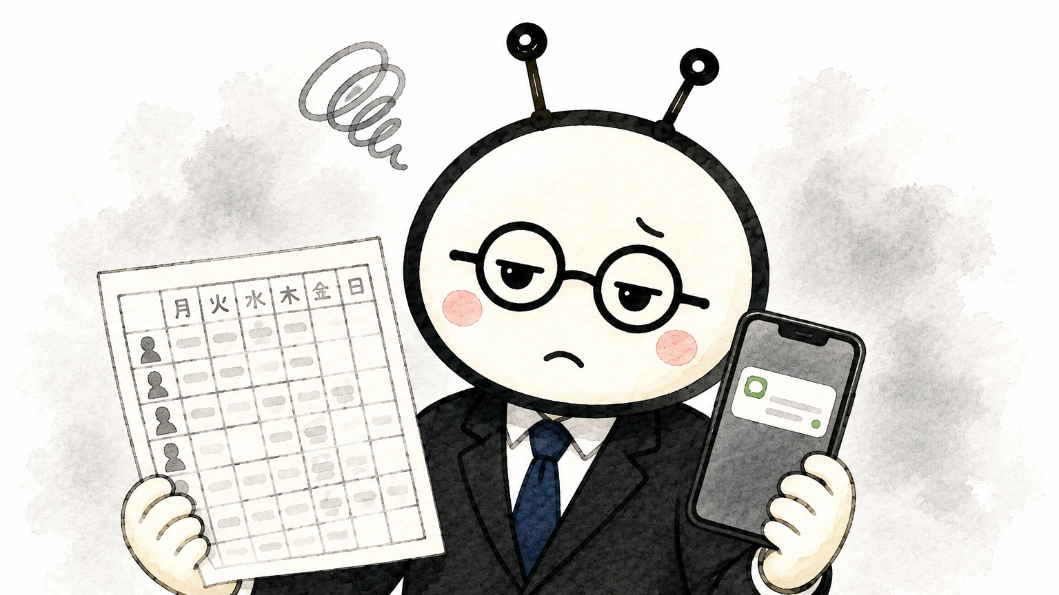 Featured image of post 出勤30分前に「休みます」。バイトの当日欠勤に店長がやっている10分間