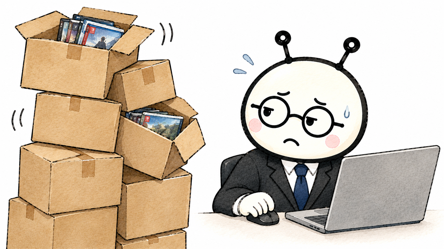 Featured image of post 物販をやめて2年。段ボール6箱の在庫が、まだ家にある